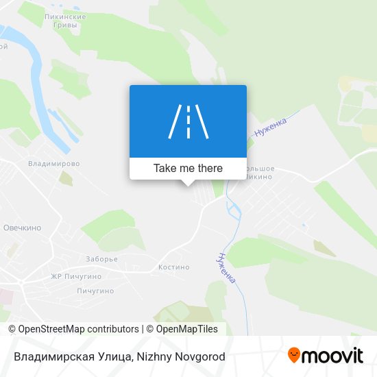 Владимирская Улица map