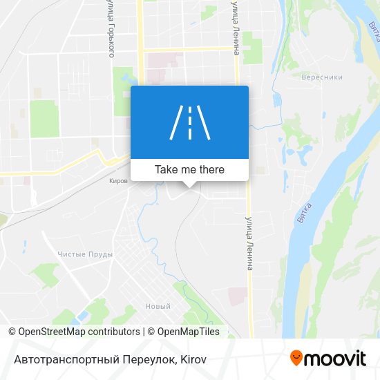 Автотранспортный Переулок map