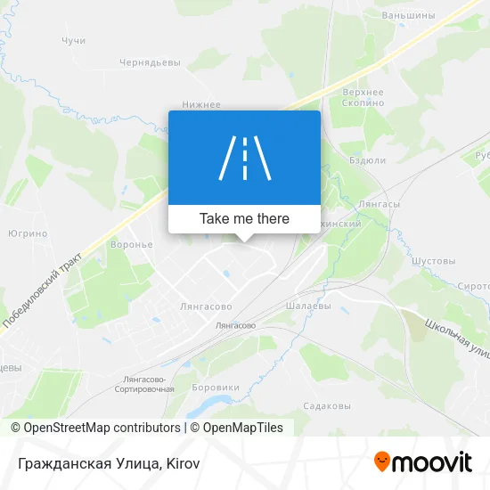 Гражданская Улица map