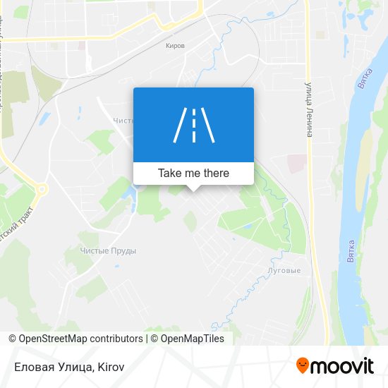 Еловая Улица map