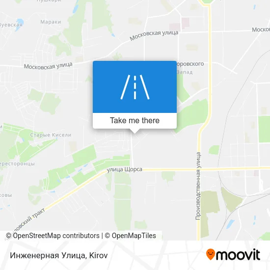 Инженерная Улица map