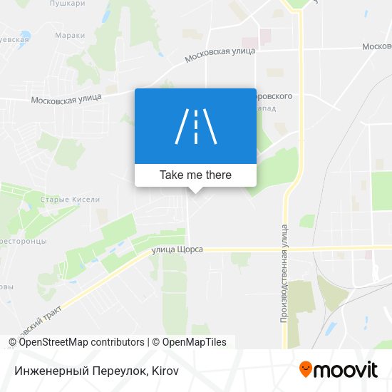 Инженерный Переулок map