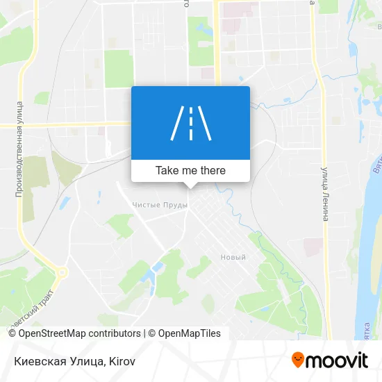 Киевская Улица map