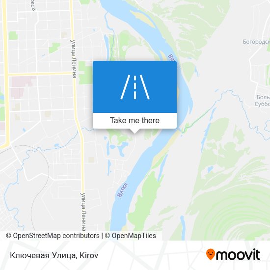 Ключевая Улица map