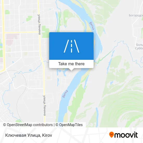 Ключевая Улица map