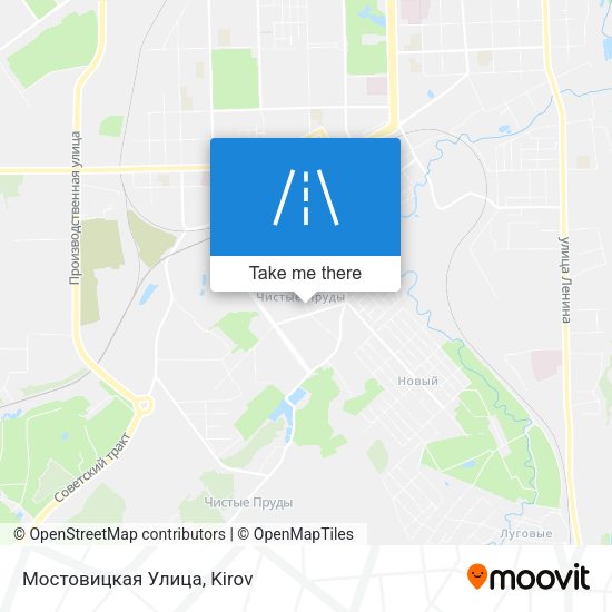 Мостовицкая Улица map