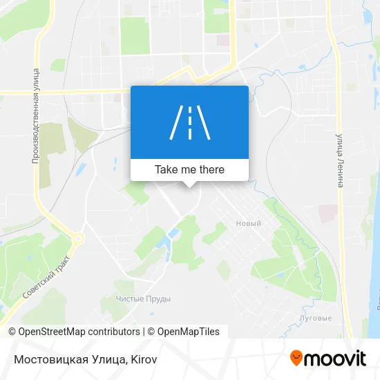 Мостовицкая Улица map