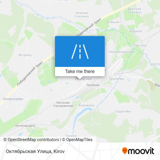 Октябрьская Улица map