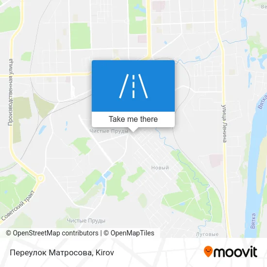 Переулок Матросова map