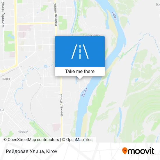 Рейдовая Улица map