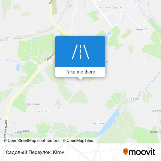 Садовый Переулок map