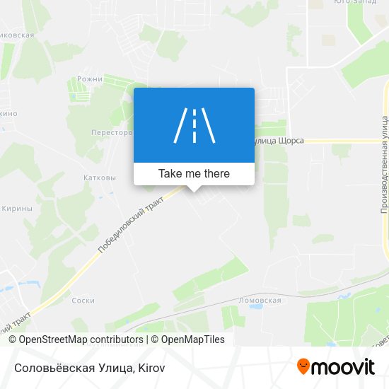 Соловьёвская Улица map