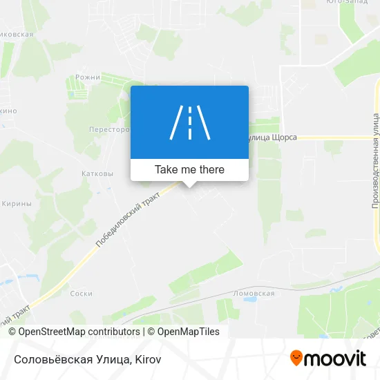 Соловьёвская Улица map