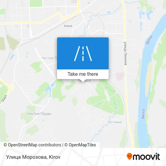Улица Морозова map