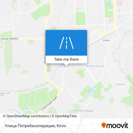 Улица Потребкооперации map