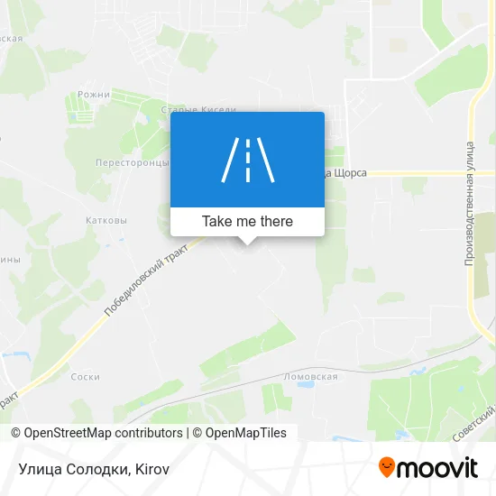 Улица Солодки map