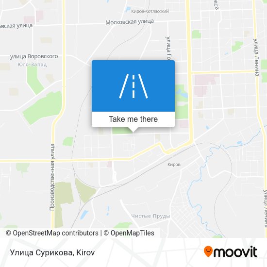 Улица Сурикова map