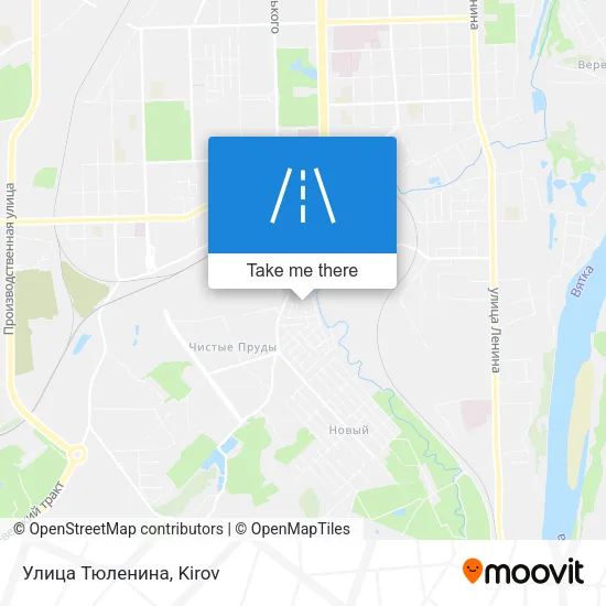 Улица Тюленина map