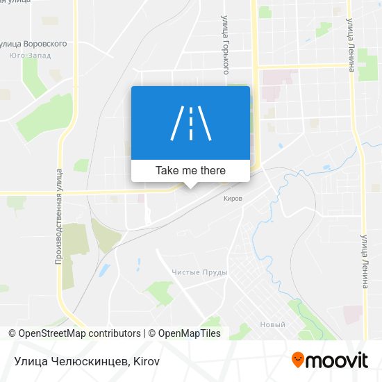 Улица Челюскинцев map