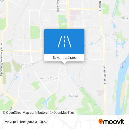 Улица Шевцовой map