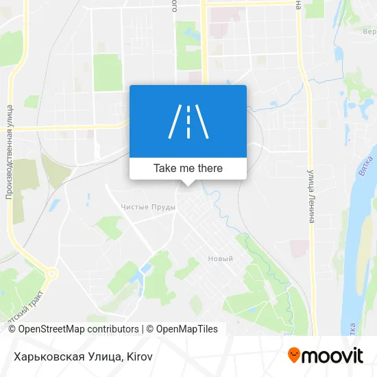 Харьковская Улица map