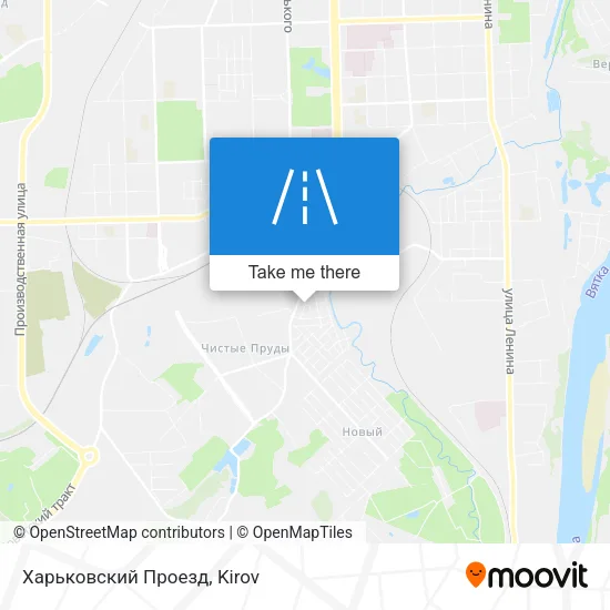 Харьковский Проезд map