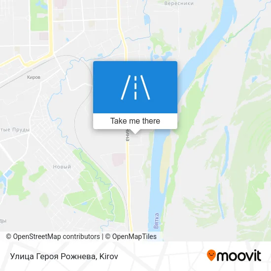 Улица Героя Рожнева map