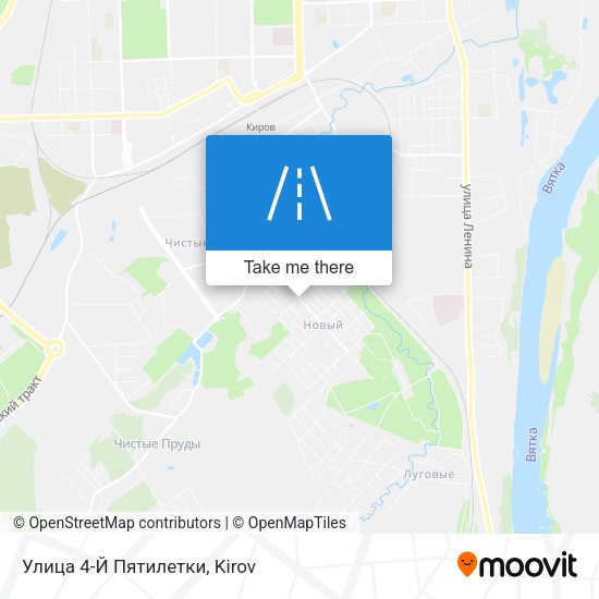 Улица 4-Й Пятилетки map