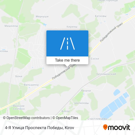 4-Я Улица Проспекта Победы map