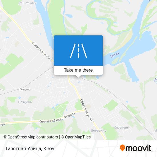 Газетная Улица map