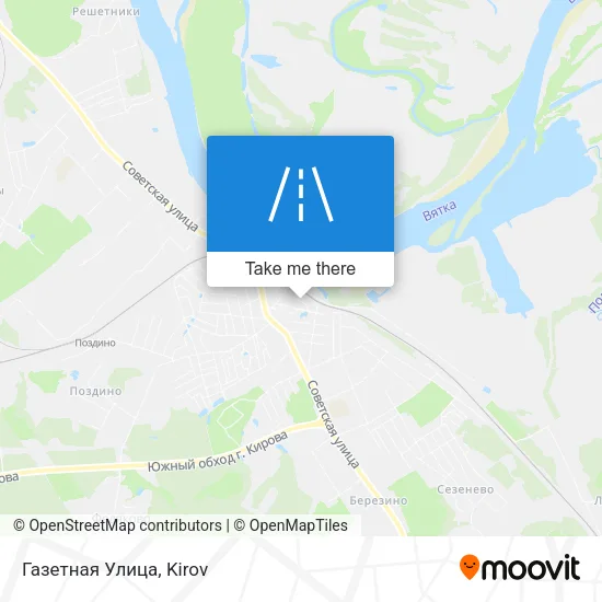 Газетная Улица map