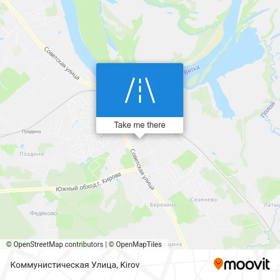 Коммунистическая Улица map