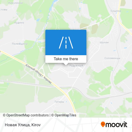 Новая Улица map