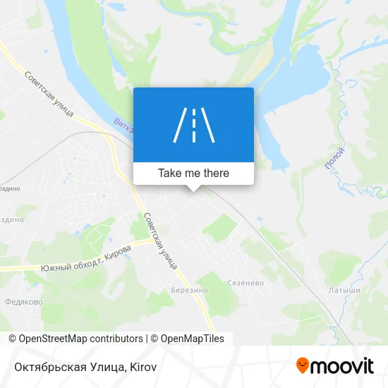 Октябрьская Улица map