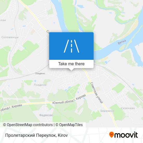 Пролетарский Переулок map