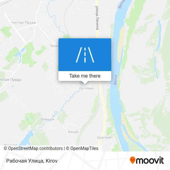 Рабочая Улица map