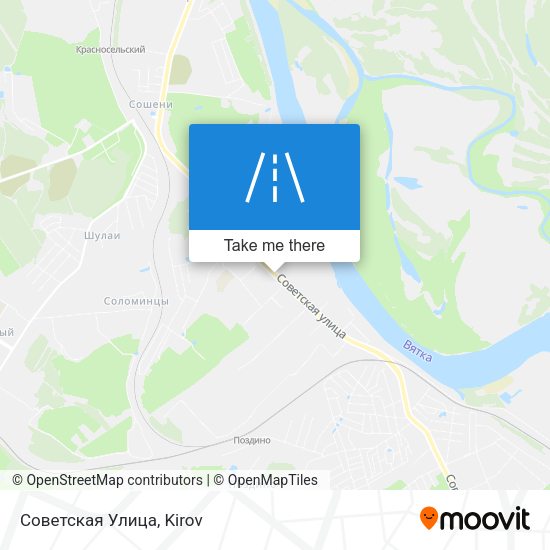 Советская Улица map