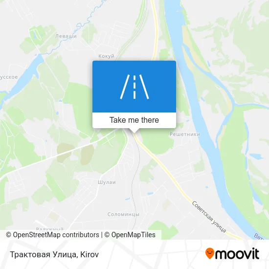 Трактовая Улица map