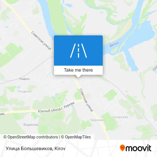 Улица Большевиков map