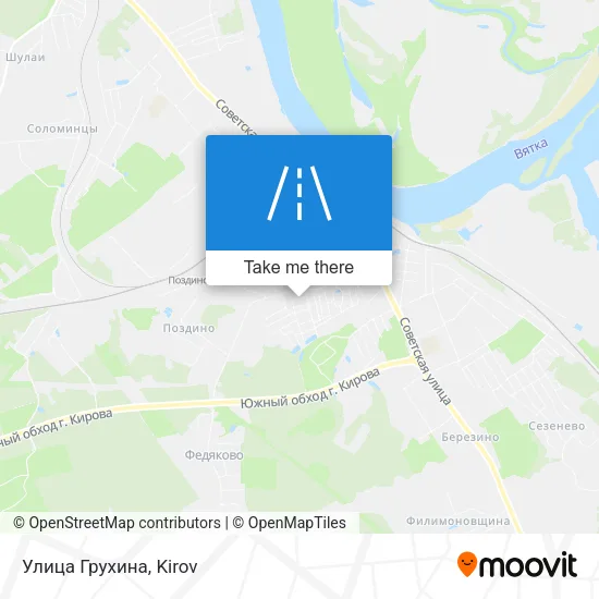 Улица Грухина map