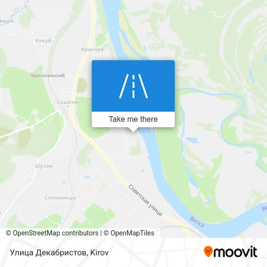 Улица Декабристов map