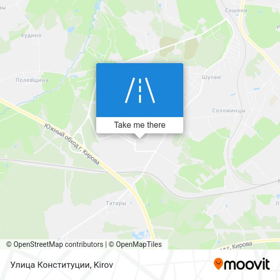 Улица Конституции map