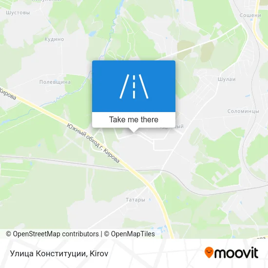 Улица Конституции map