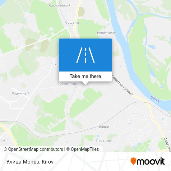 Улица Мопра map