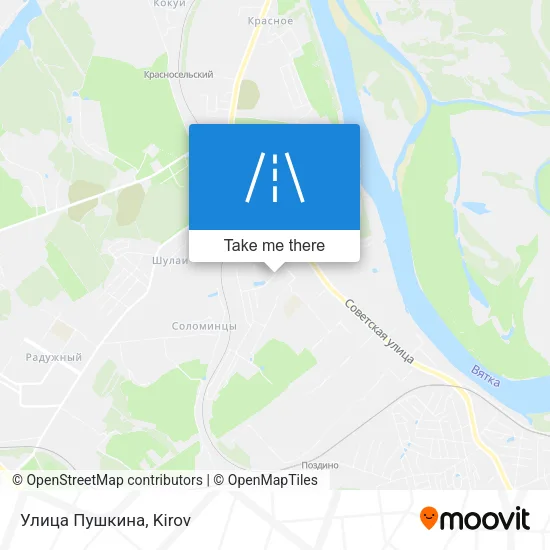 Улица Пушкина map