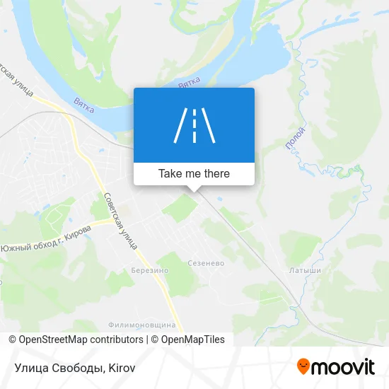 Улица Свободы map