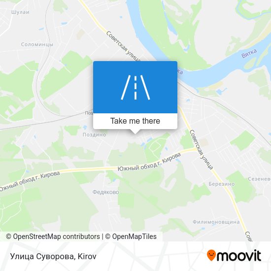 Улица Суворова map
