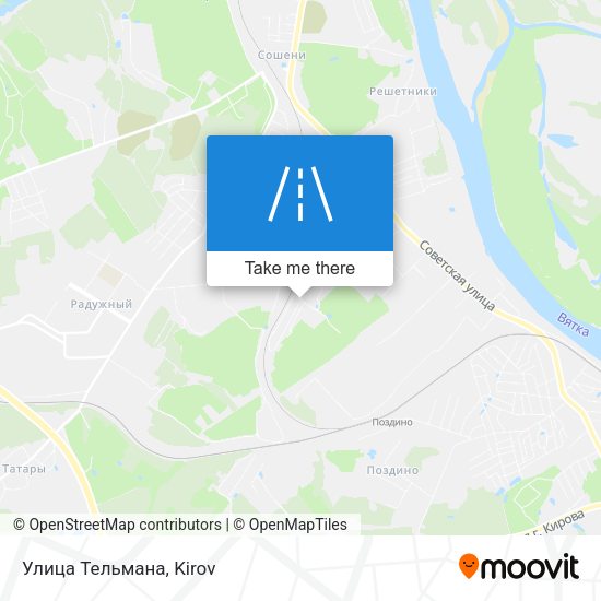 Улица Тельмана map
