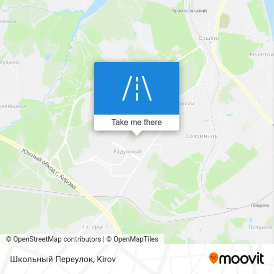 Школьный Переулок map