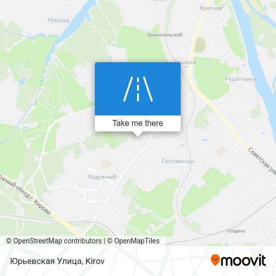 Юрьевская Улица map